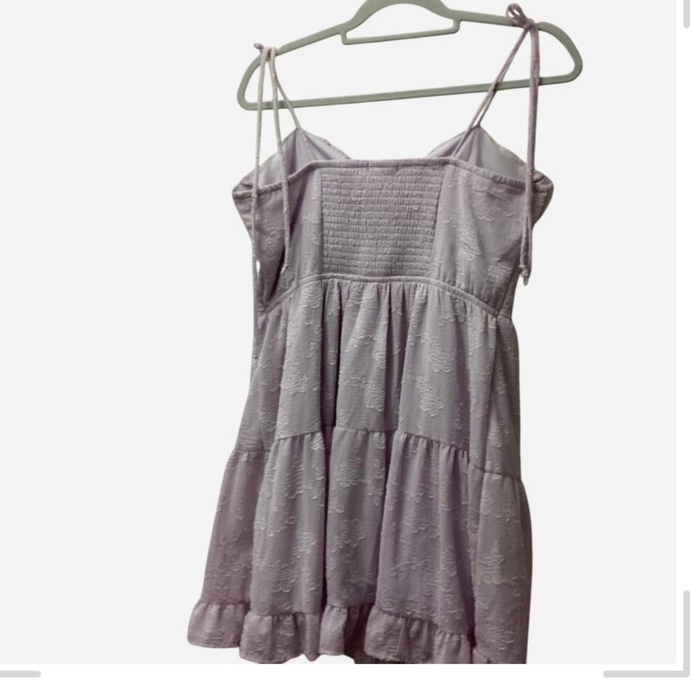 Pre-owned Wild Fable Lavender Lace Dress - Picture 2 of 3